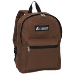 #1045K/BROWN/CASE - Basic Backpack - Case of 30 Backpacks
