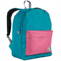 #2045CB-DARK TEAL/MARSALA - Classic Color Block Backpack