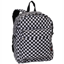 #2045P-SQUARES - Classic Pattern Backpack
