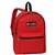 #1045K/Red/Case - Basic Backpack - Case of 30 Backpacks