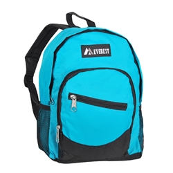 #6045S/TURQUOISE BLACK/CASE - Mini Slant Backpack - Case of 30 Backpacks