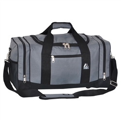 #020/DARK GRAY BLACK/CASE - 20-inch Duffel Bag - Case of 20 Duffel Bags