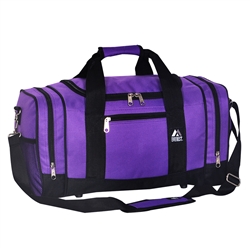 #020/DARK PURPLE BLACK/CASE - 20-inch Duffel Bag - Case of 20 Duffel Bags