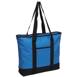 #1002DS/ROYAL BLUE/CASE - Large Tote Bag - Case of 40 Large Tote Bags