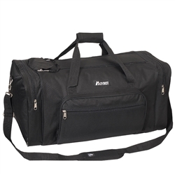 #1005MD/BLACK/CASE - 25-inch Duffel Bag - Case of 20 Duffel Bags