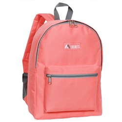 #1045K/CORAL/CASE - Basic Backpack - Case of 30 Backpacks