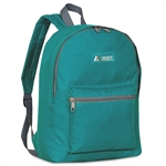 #1045K/Dark Teal/Case - Basic Backpack - Case of 30 Backpacks