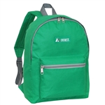 #1045K/Emerald Green/Case - Basic Backpack - Case of 30 Backpacks