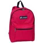 #1045K/Hot Pink/Case - Basic Backpack - Case of 30 Backpacks