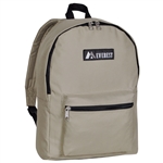 #1045K/Khaki/Case - Basic Backpack - Case of 30 Backpacks