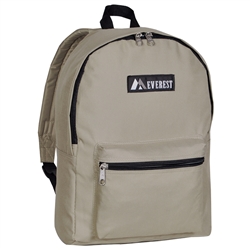 #1045K/Khaki/Case - Basic Backpack - Case of 30 Backpacks