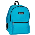 #1045K/Turquoise/Case - Basic Backpack - Case of 30 Backpacks