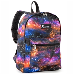 #1045KP/GALAXY/CASE - Basic Pattern Backpack - Case of 30 Backpacks