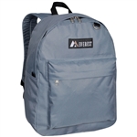#2045CR/DARK GRAY/CASE - Classic Backpack - Case of 30 Backpacks