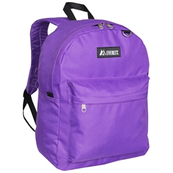 #2045CR/DARK PURPLE/CASE - Classic Backpack - Case of 30 Backpacks