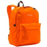 #2045CR/TANGERINE/CASE - Classic Backpack - Case of 30 Backpacks