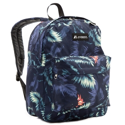 #2045P/DARK TROPIC/CASE - Classic Pattern Backpack - Case of 30 Backpacks