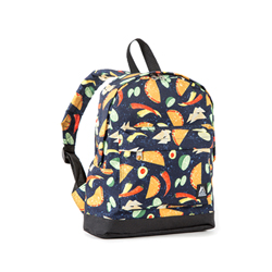 #10452P - Small/Junior Pattern Backpack with Front Zippered Pocket