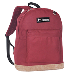 #1045GL - Suede Bottom Backpack