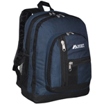 #5045 - Double Compartment Backpack with Organizer