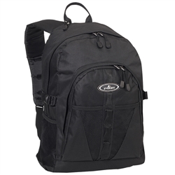 #3045W/BLACK/CASE - Large Storage Backpack with Organizer - Case of 30 Backpacks