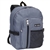 #5045SC/GREY BLACK/CASE - Backpack with Front Mesh Pocket - Case of 30 Backpacks