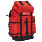 #8045D/RED BLACK/CASE - Hiking Backpack - Case of 10 Hiking Backpacks